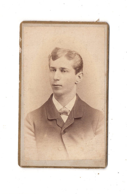 Fotografie Herrenportrait - New York / USA um 1880