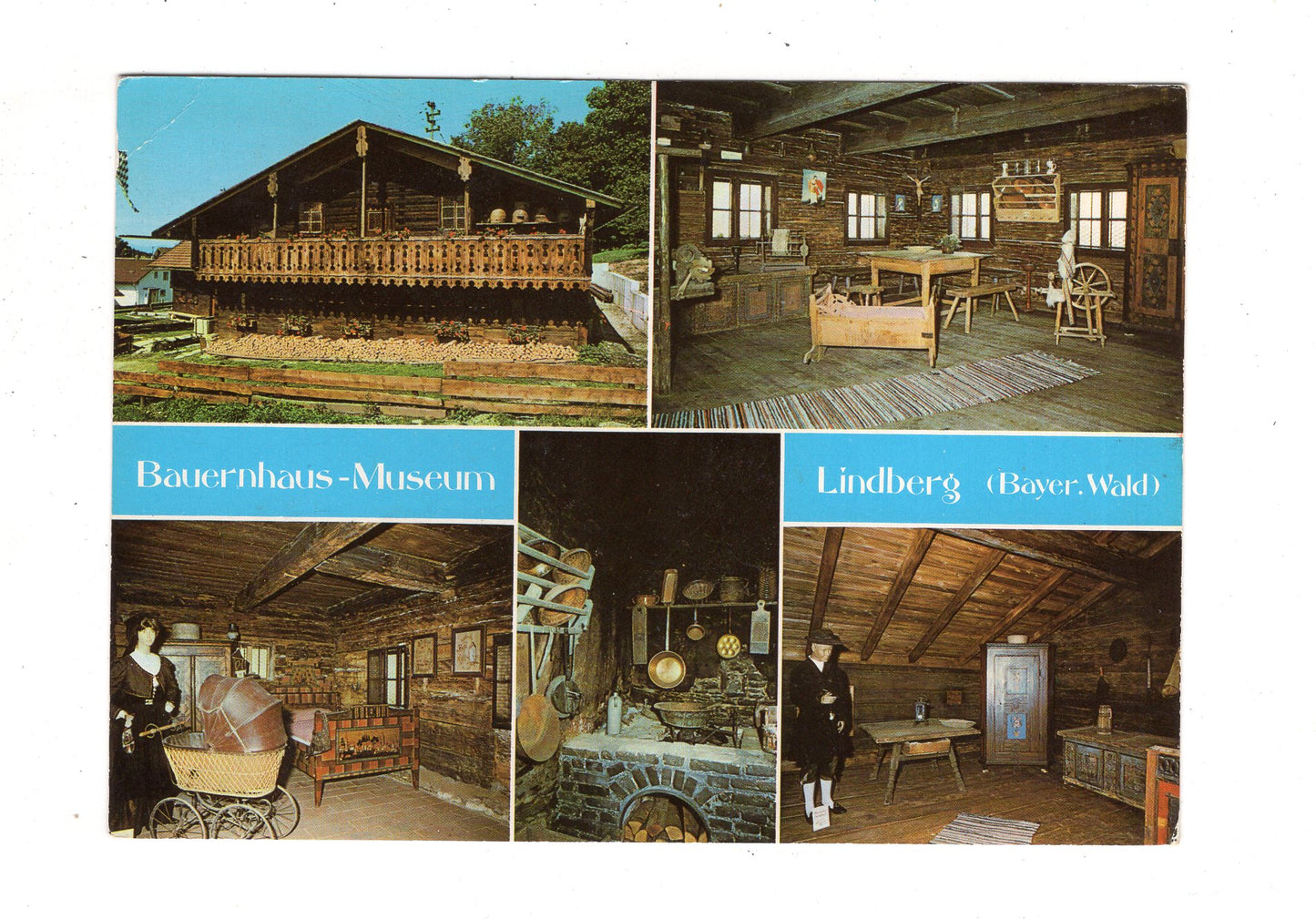 Ansichtskarte Lindberg / Bayerischer Wald / Bauernhaus-Museum / K1-51
