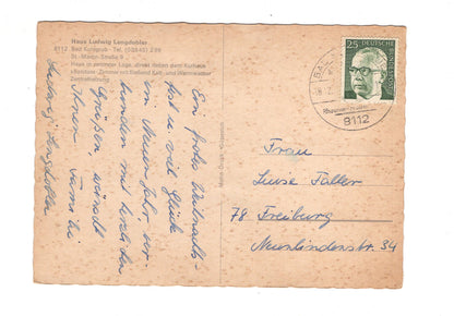 Ansichtskarte Haus Ludwig Lengdobler / Bad Kohlgrub / I1-63