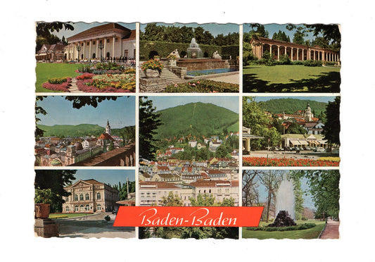 Ansichtskarte Baden-Baden