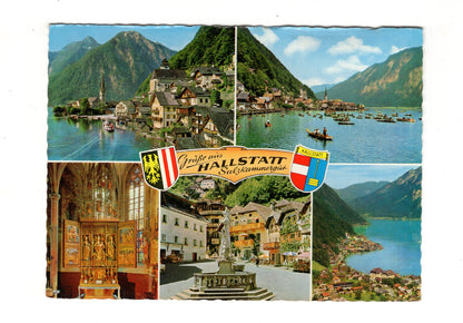 Ansichtskarte Hallstatt / Salzkammergut / Österreich