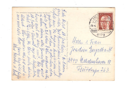 Ansichtskarte Bad Heilbrunn / Oberbayern / Voralpine Landschaft