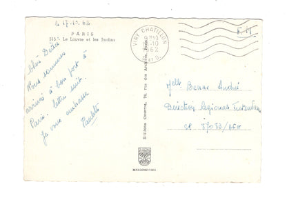 Ansichtskarte Paris / Le Louvre / Frankreich