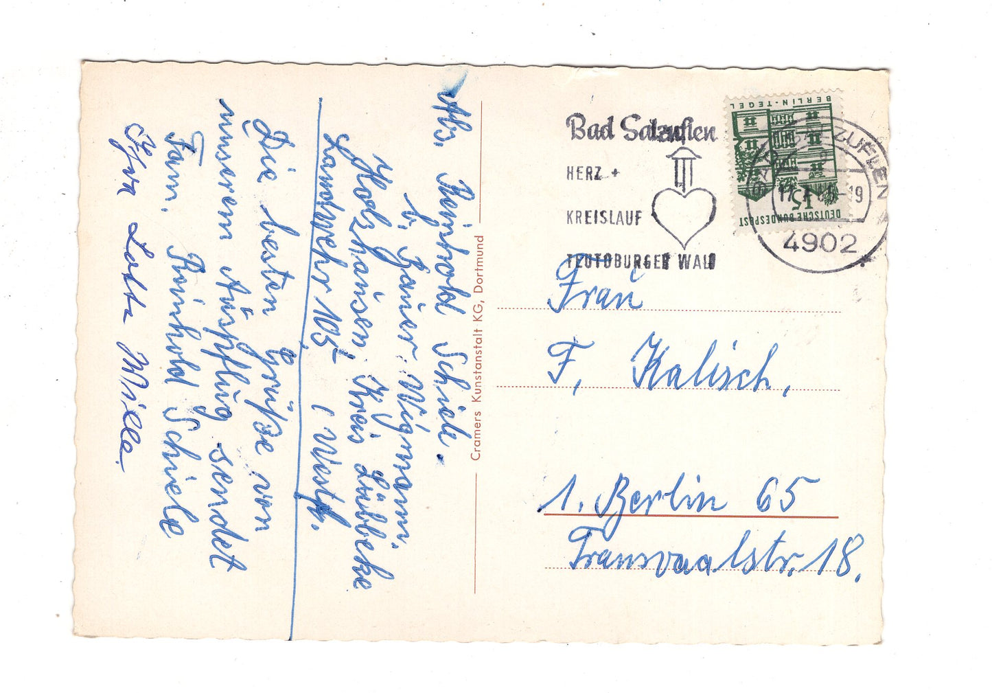 Ansichtskarte Bad Salzuflen / Wandelhalle +++ / J1-59