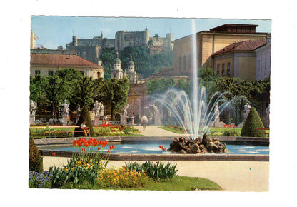 Ansichtskarte Salzburg / Mirabellengarten / Österreich