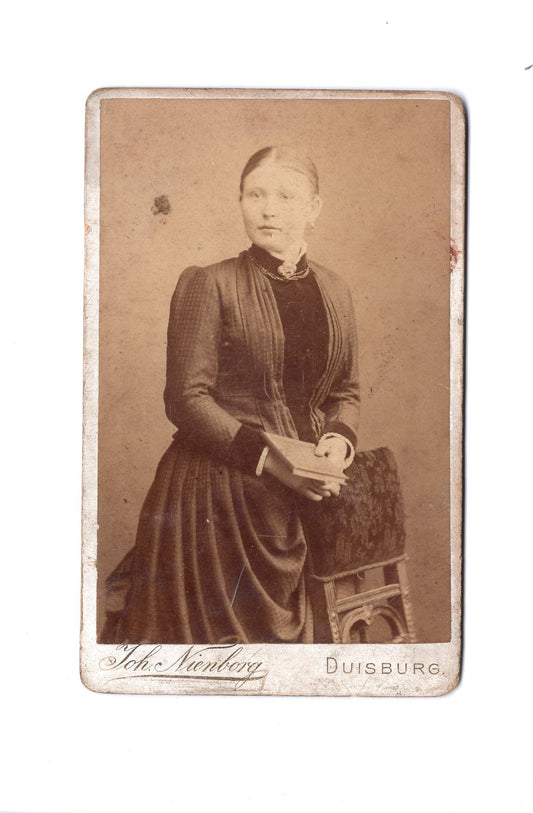 Fotografie Feine Dame - Duisburg 1880er