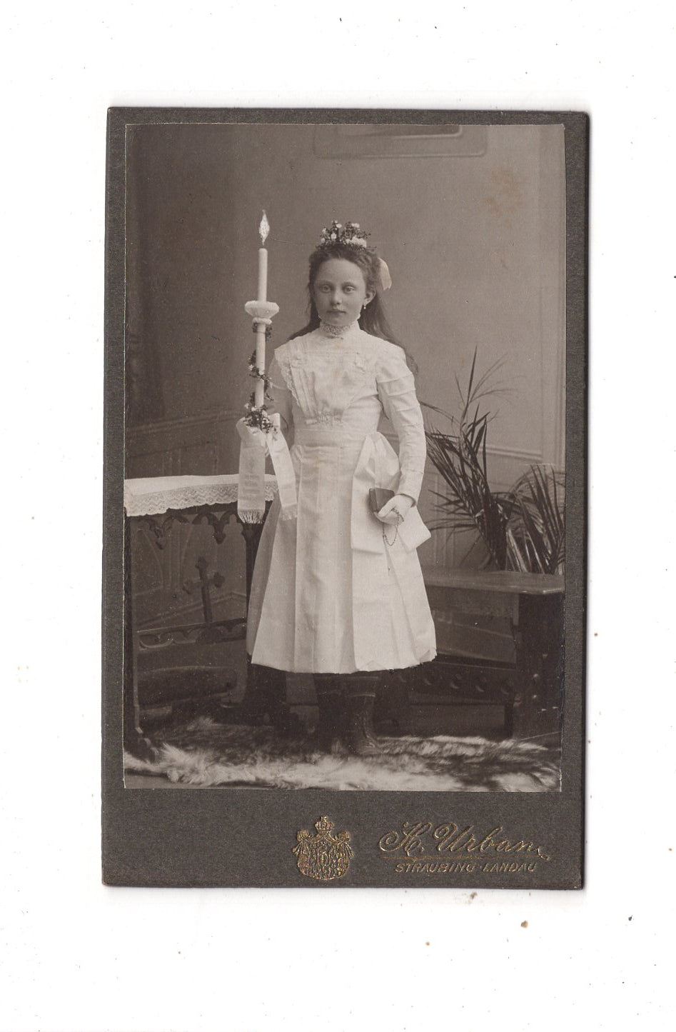 Fotografie Feines junges Mädchen - Straubing / Landau 1911