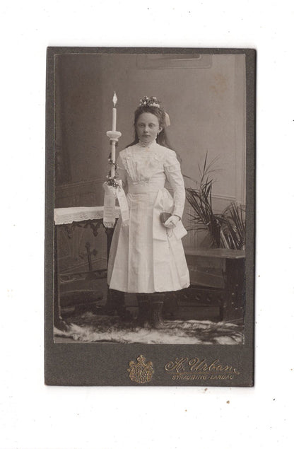Fotografie Feines junges Mädchen - Straubing / Landau 1911