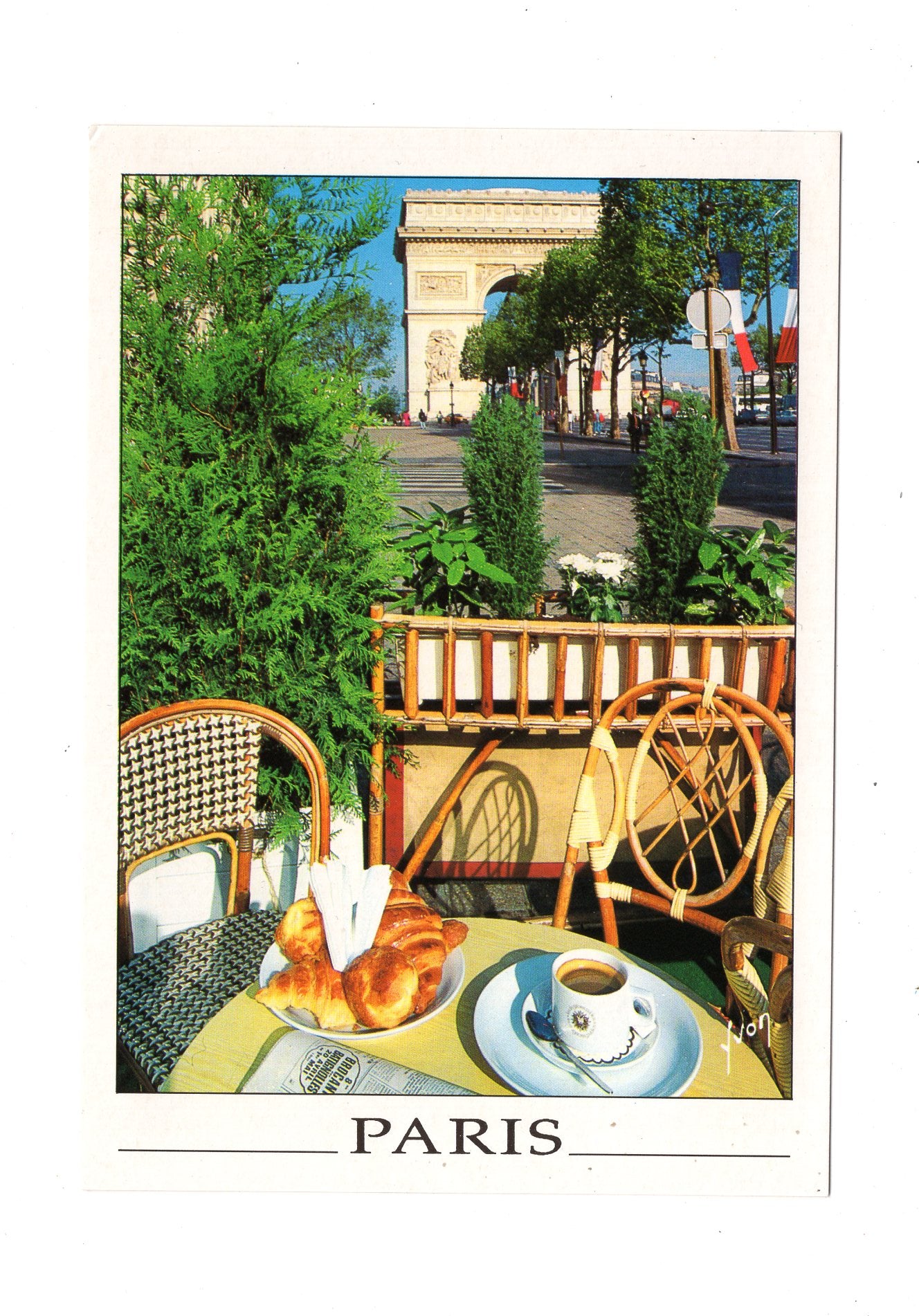 Ansichtskarte Paris / Chams-Elysees / Frankreich