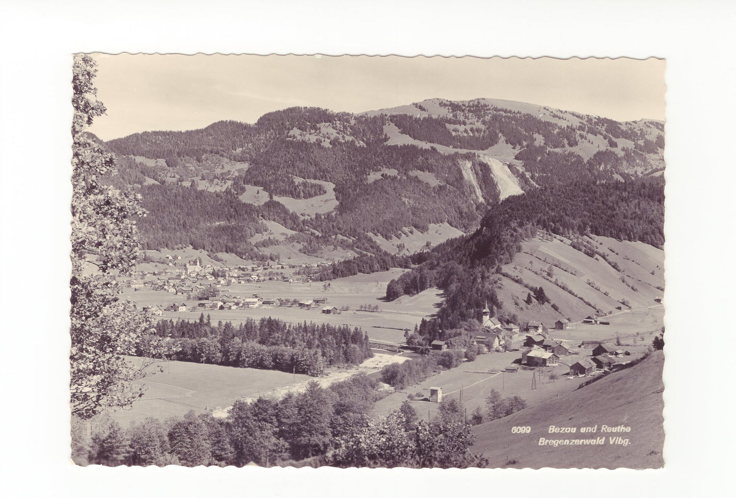 Ansichtskarte Bezau und Reuthe / Bregenzerwald / Vorarlberg / Österreich