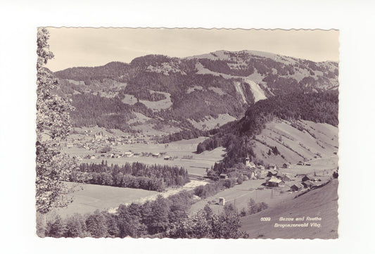 Ansichtskarte Bezau und Reuthe / Bregenzerwald / Vorarlberg / Österreich