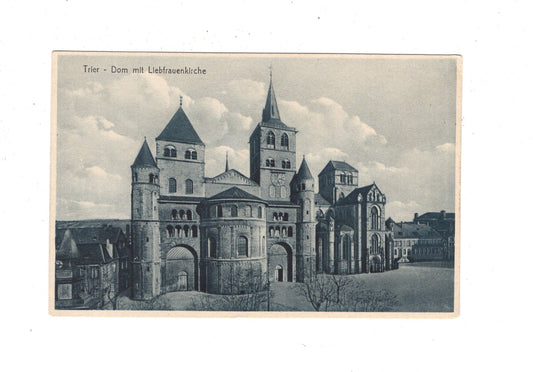 Ansichtskarte Trier an der Mosel / Dom mit Liebfrauenkirche / M1-56