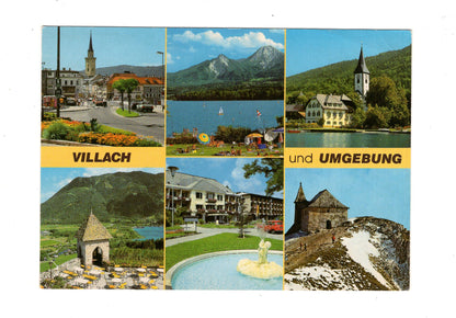 Ansichtskarte Villach und Umgebung / Kärnten / Österreich