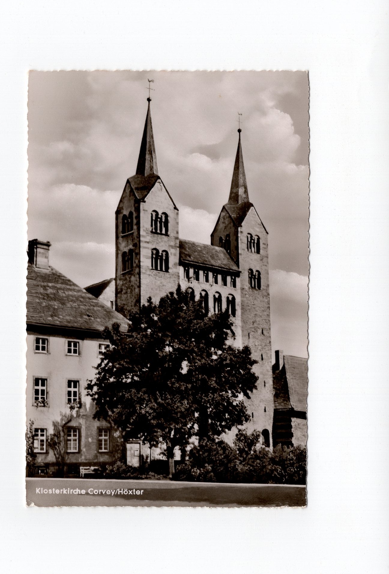 Ansichtskarte Klosterkirche Corvey / Höxter