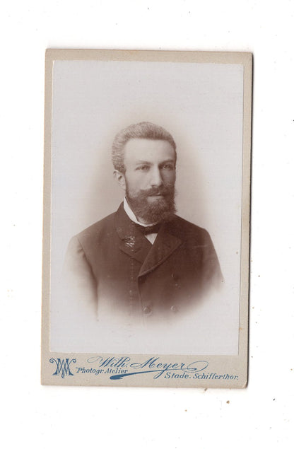 Fotografie Herrenportrait - Stade 1890er