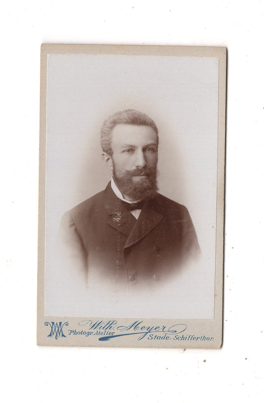 Fotografie Herrenportrait - Stade 1890er