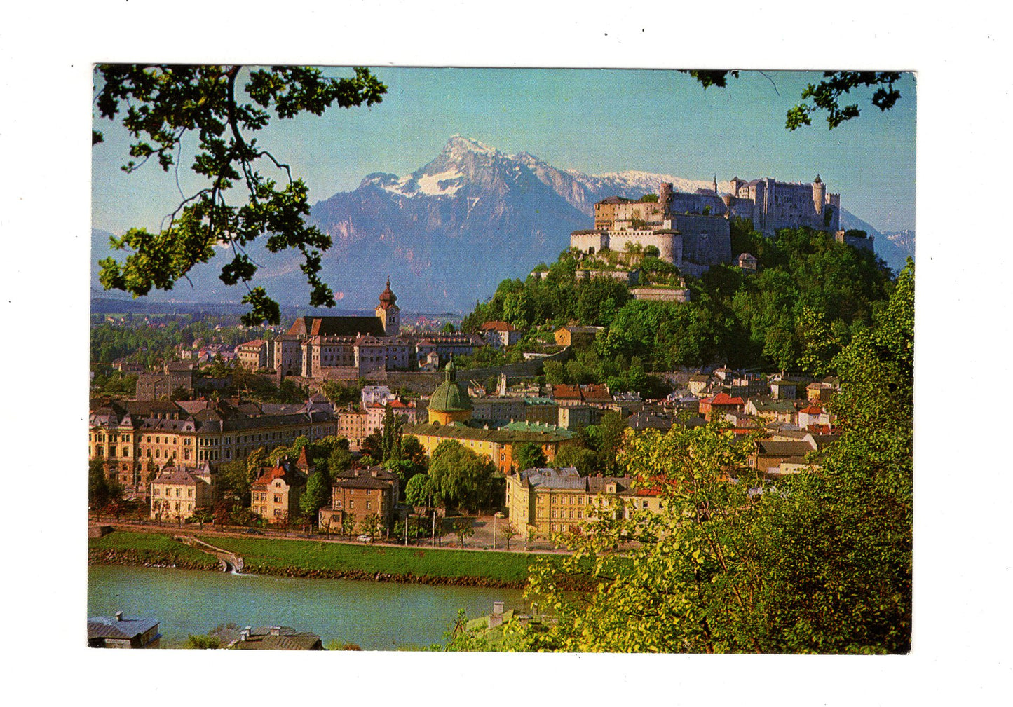Ansichtskarte Salzburg mit Festung Hohensalzburg / Österreich