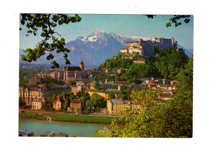 Ansichtskarte Salzburg mit Festung Hohensalzburg / Österreich