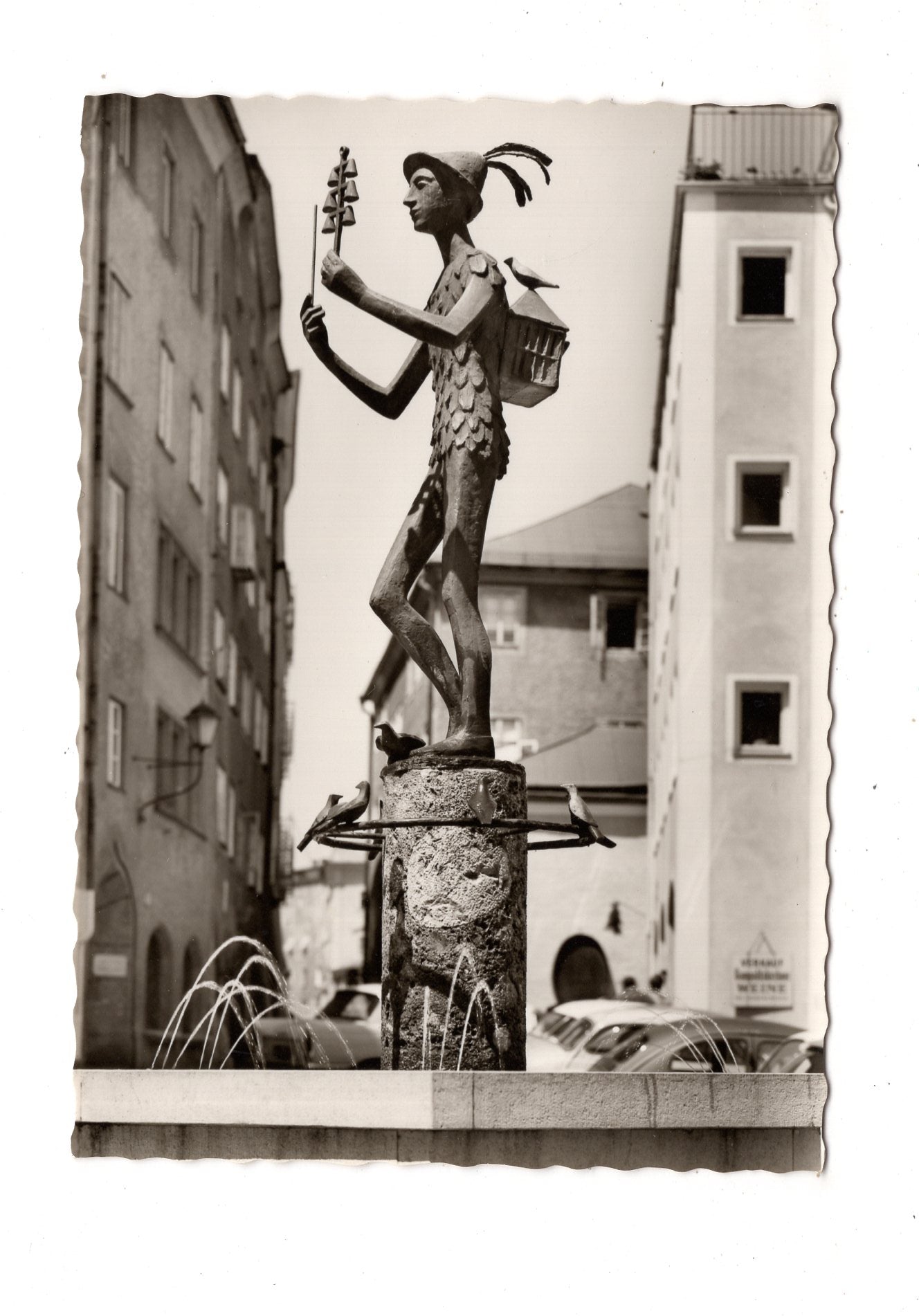 Ansichtskarte Salzburg / Papageno-Brunnen / Österreich