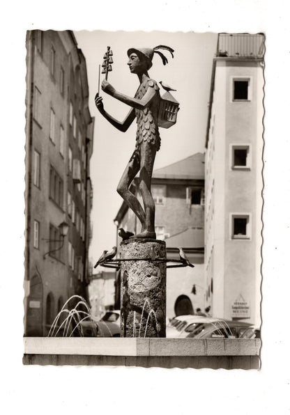 Ansichtskarte Salzburg / Papageno-Brunnen / Österreich