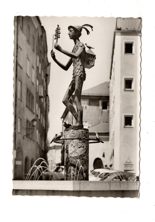 Ansichtskarte Salzburg / Papageno-Brunnen / Österreich