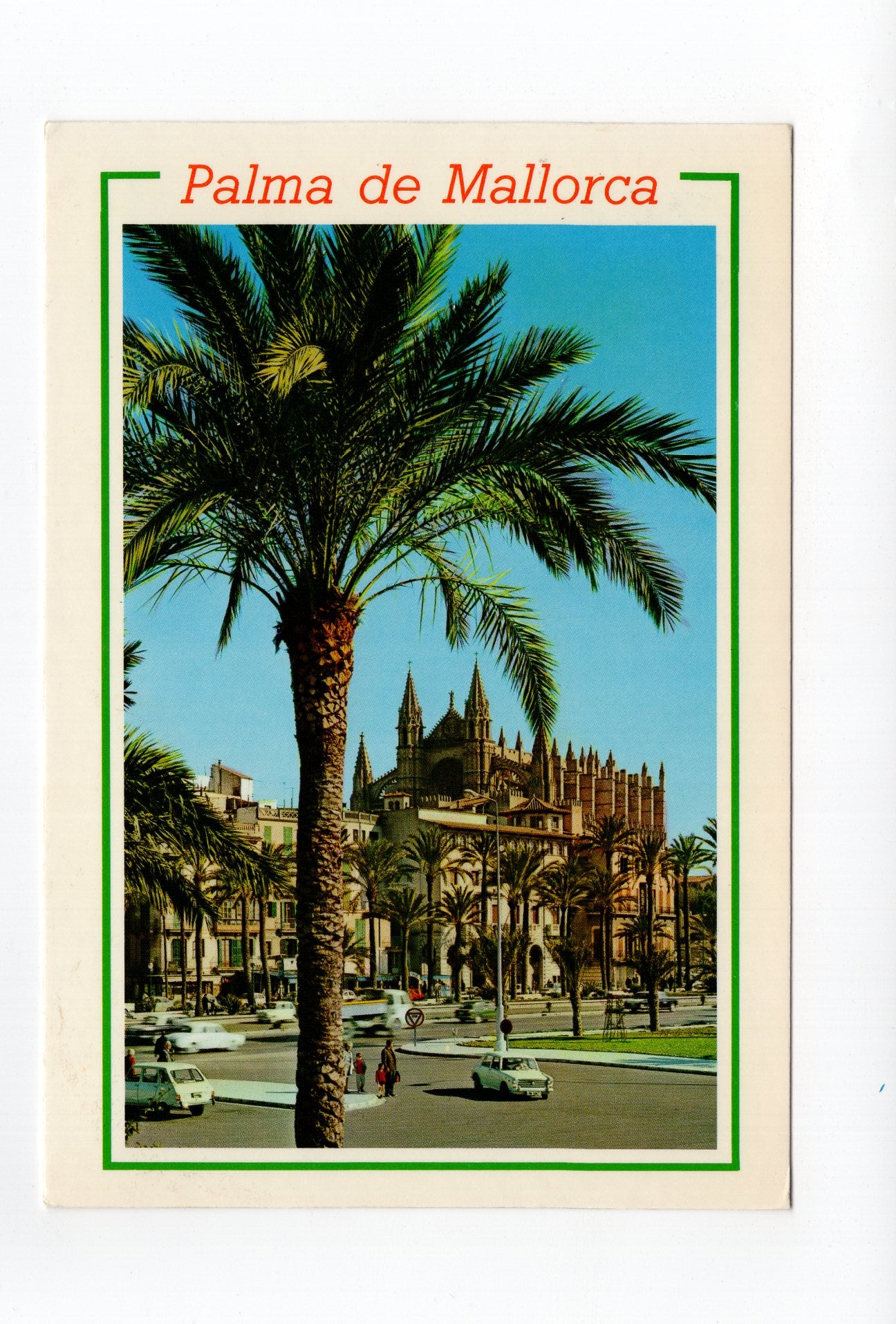 Ansichtskarte Mallorca / Palma de Mallorca / Paseo de Sagrera / Spanien