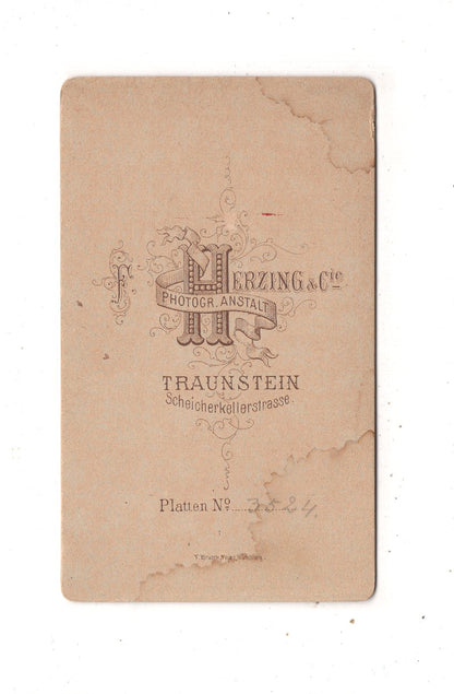 Fotografie Damenportrait - Traunstein um 1880