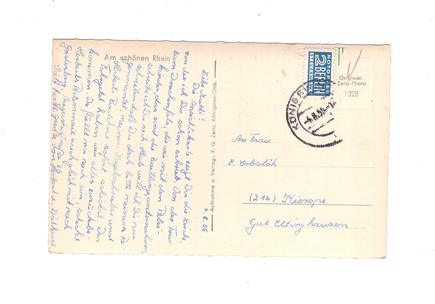 Ansichtskarte Remagen mit Apollinariskirche