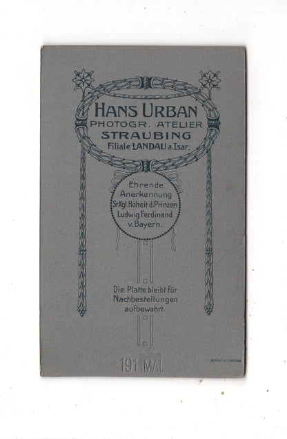 Fotografie Feines junges Mädchen - Straubing / Landau 1911