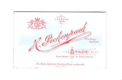 Fotografie Soldat / Soldatenportrait Regiment 75 - Stade 1890er