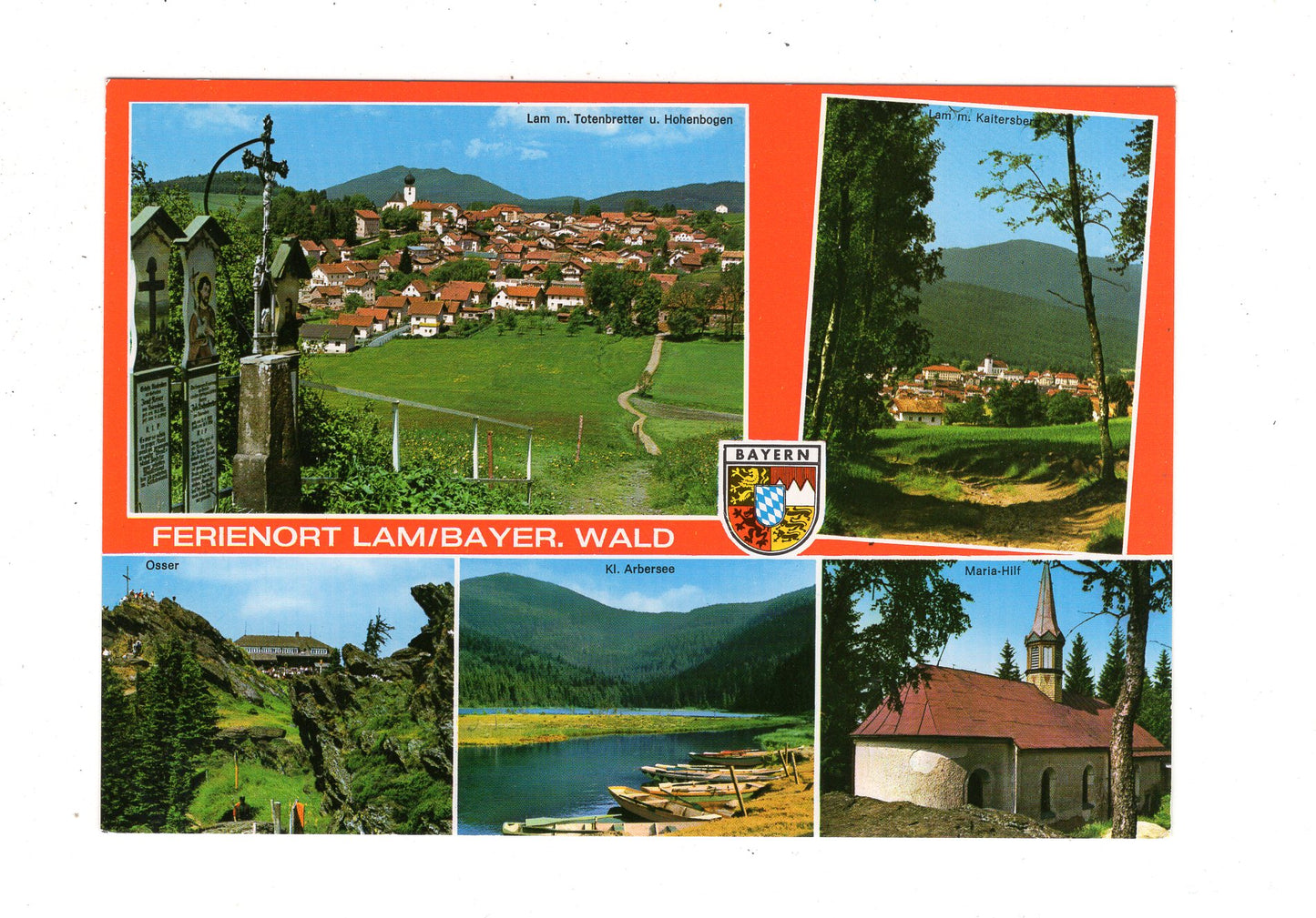 Ansichtskarte Lam / Bayerischer Wald / Maria-Hilf +++ / K1-51