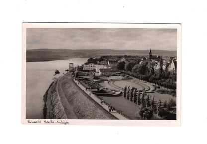 Ansichtskarte Neuwied / Goethe-Anlagen