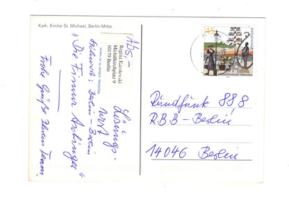 Ansichtskarte Berlin-Mitte / Kath. Kirche St. Michael