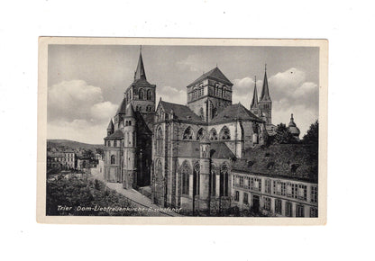 Ansichtskarte Trier an der Mosel / Dom-Liebfrauenkirche- Bischofshof / M1-56