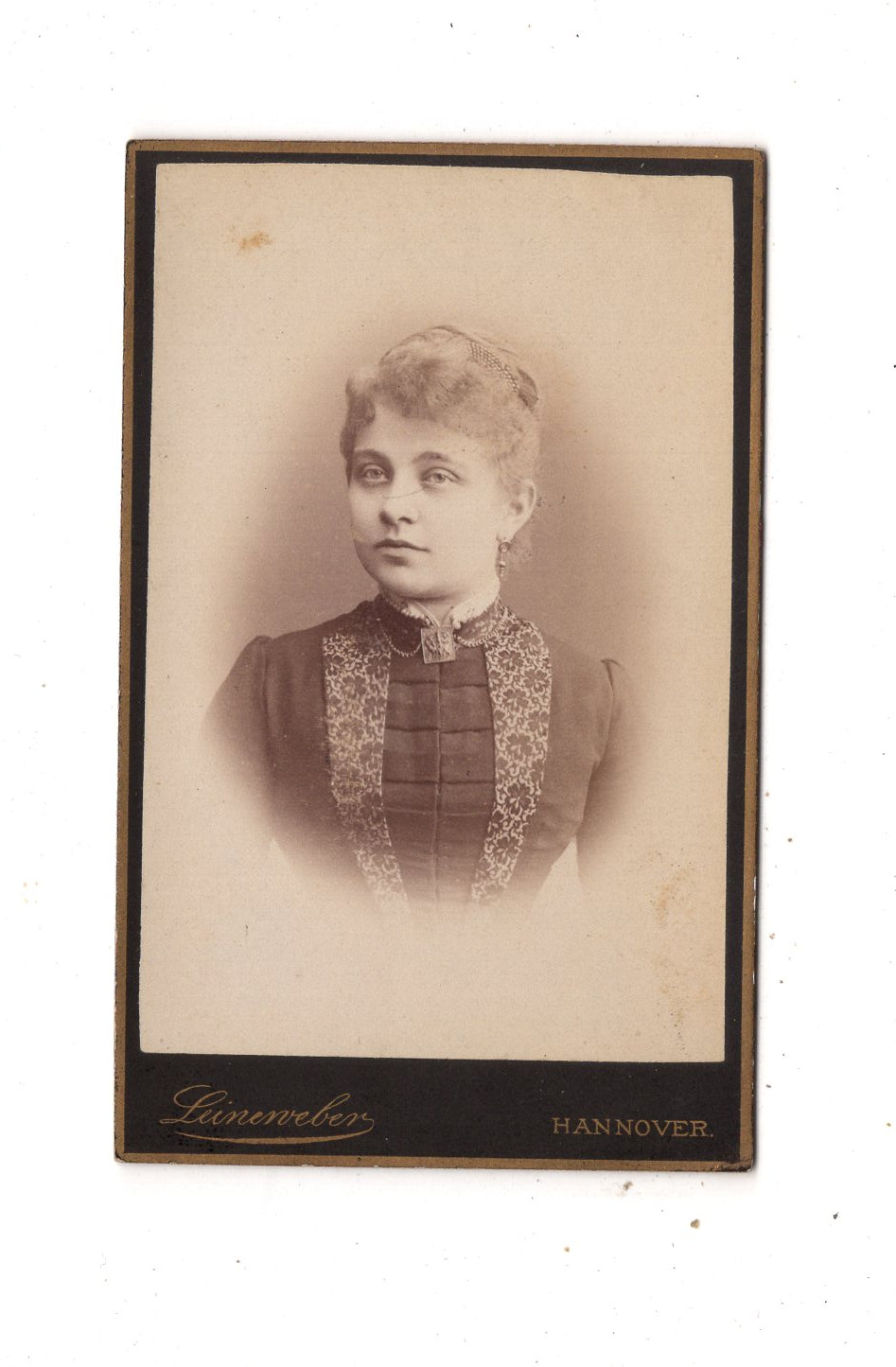 Fotografie Damenportrait - Hannover 1880er