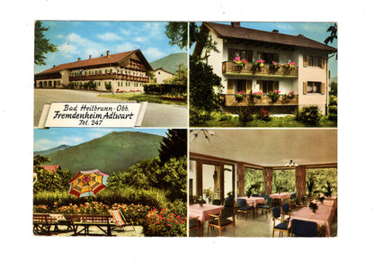 Ansichtskarte Bad Heilbrunn / Oberbayern / Fremdenheim Adlwart