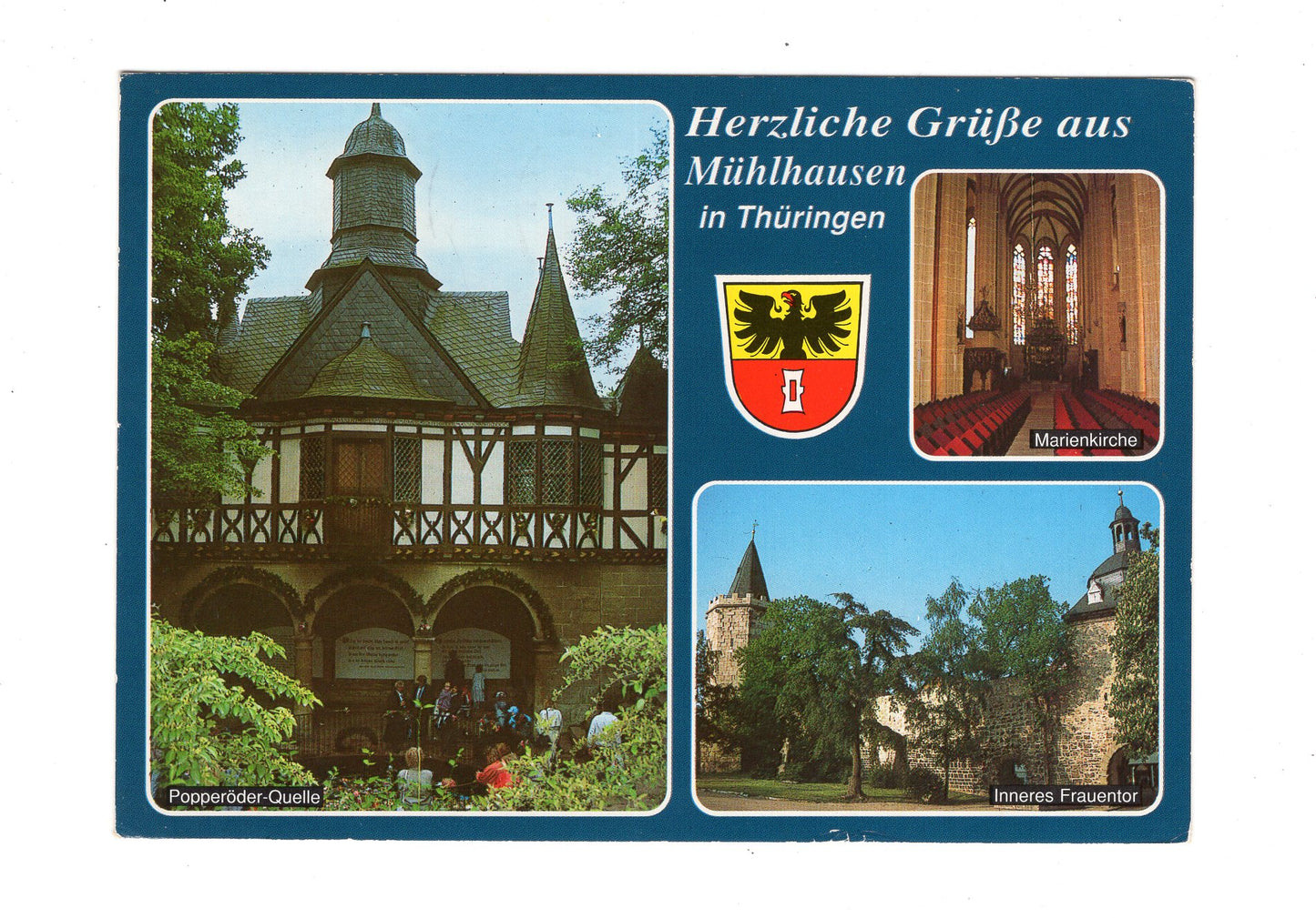 Ansichtskarte Mühlhausen in Thüringen