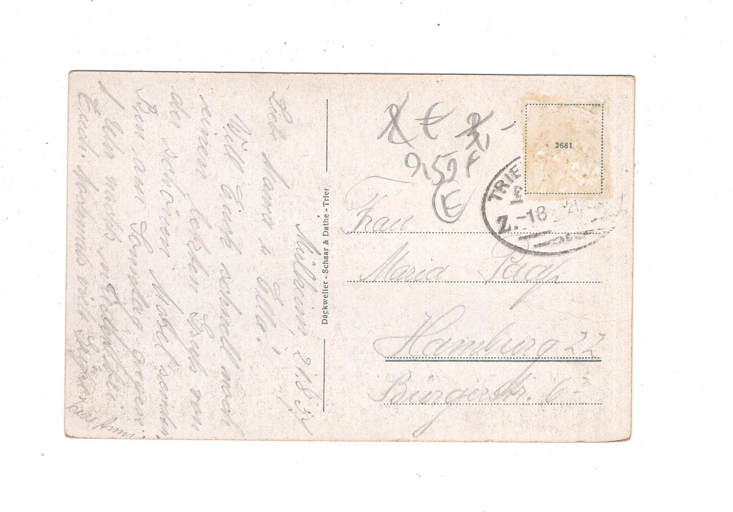 Ansichtskarte Trier an der Mosel / Dom-Liebfrauenkirche- Bischofshof / M1-56