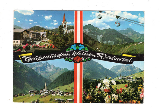 Ansichtskarte Kleinwalsertal / Österreich