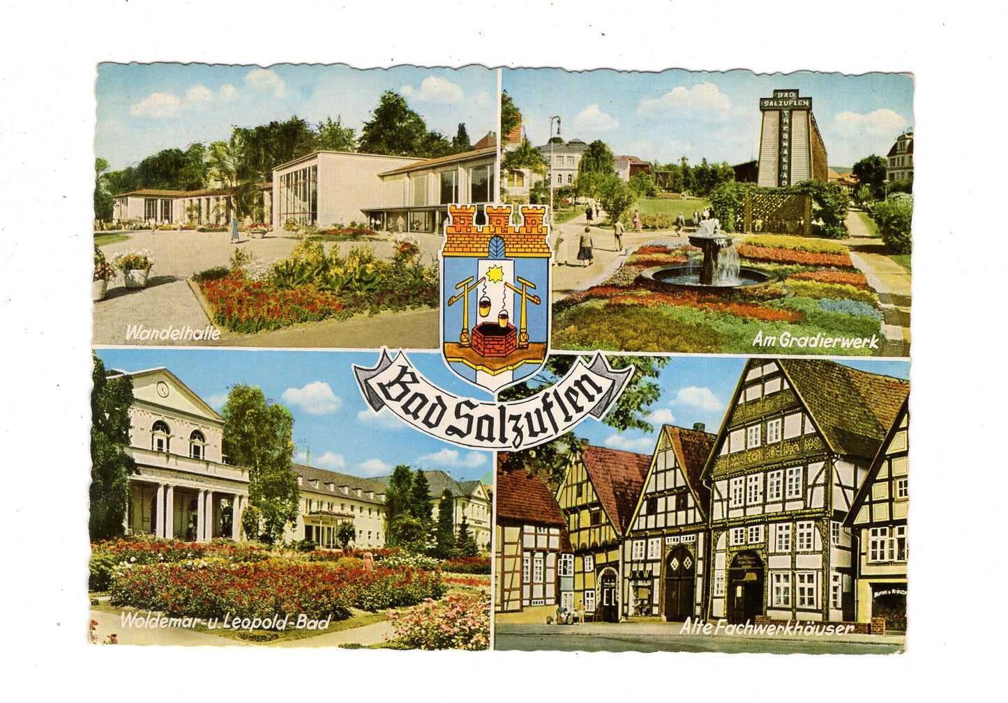 Ansichtskarte Bad Salzuflen / Am Gradierwerk +++ / J1-59