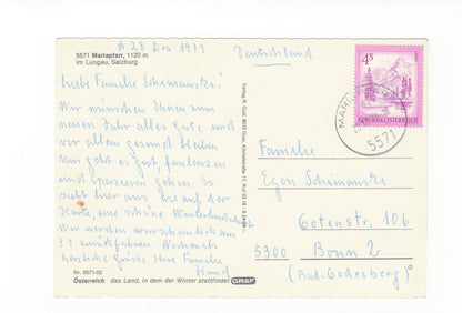 Ansichtskarte Mariapfarr im Lungau / Salzburg / Österreich