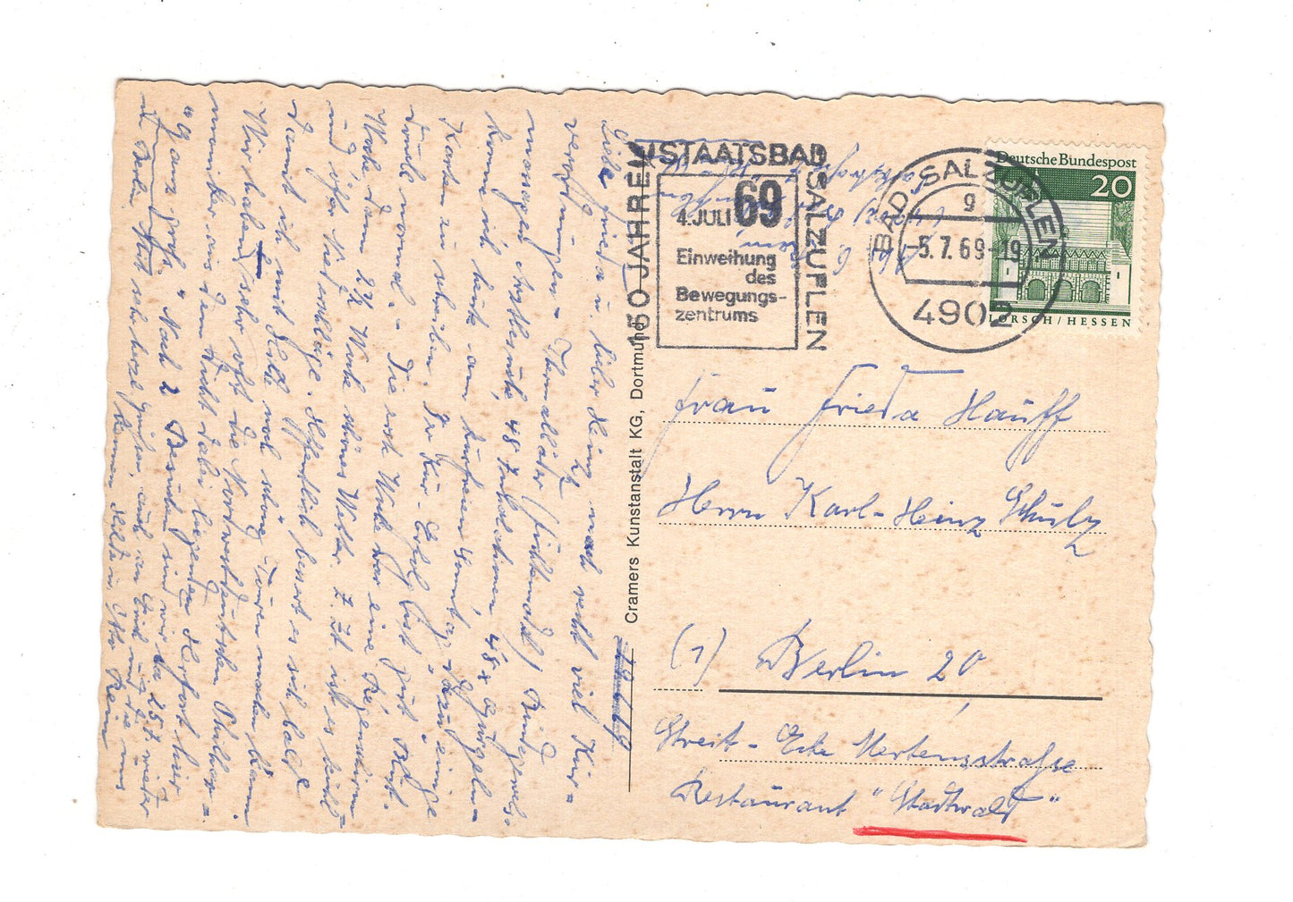 Ansichtskarte Bad Salzuflen / Am Gradierwerk +++ / J1-59