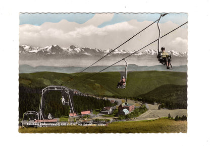 Ansichtskarte Feldberg / Schwarzwald / mit Schweizer Alpen / G1-68