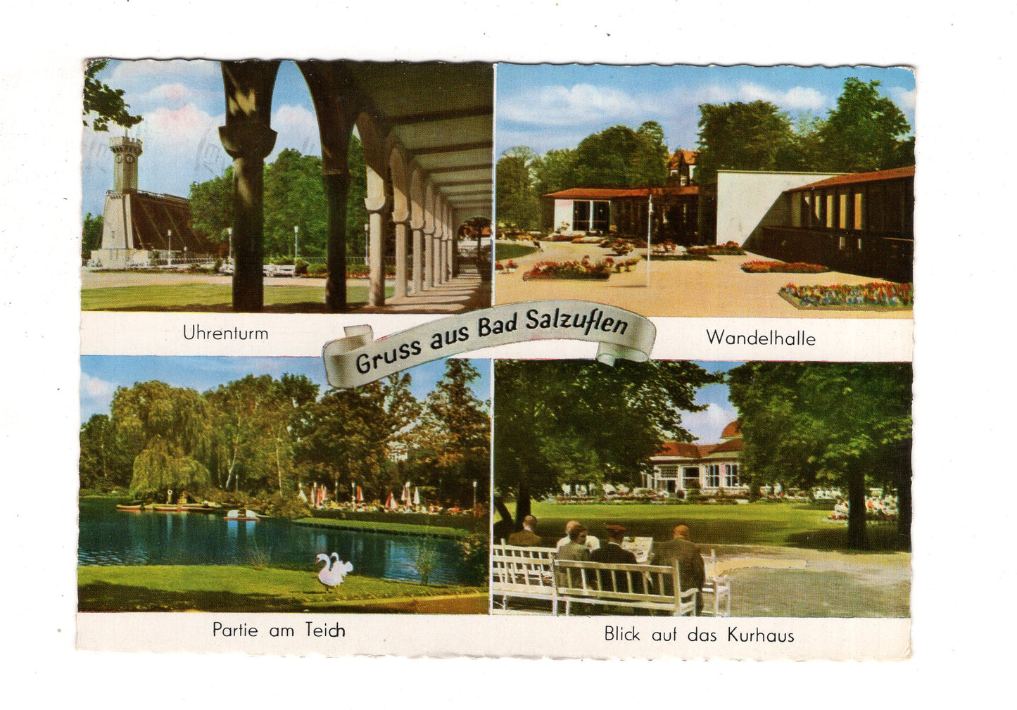 Ansichtskarte Bad Salzuflen / Uhrenturm +++ / J1-59