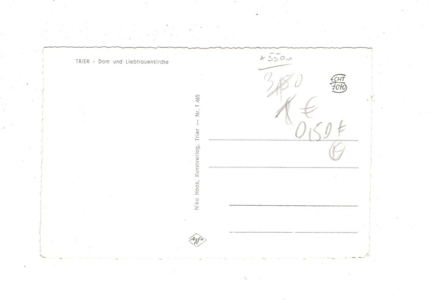 Ansichtskarte Trier an der Mosel / Dom und Liebfrauenkirche / M1-56