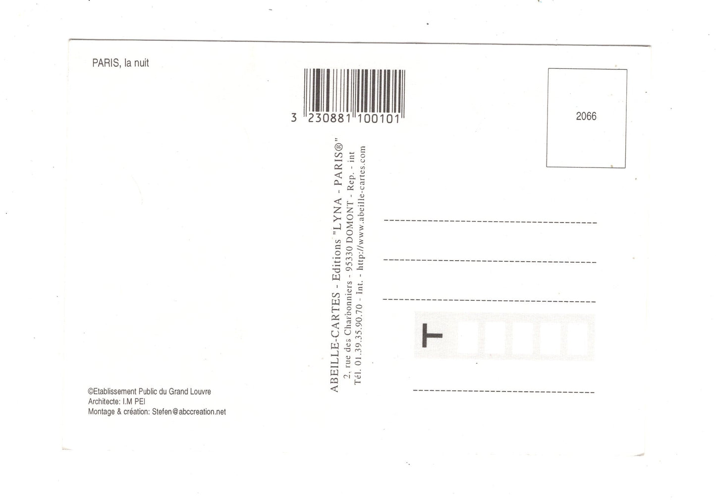 Ansichtskarte Paris / Frankreich