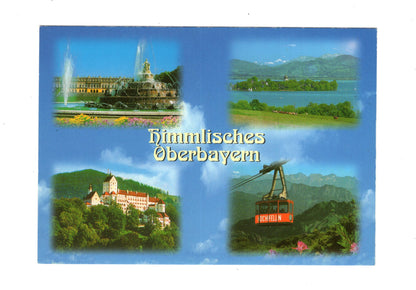 Ansichtskarte Himmlisches Oberbayern / Schloss Herrenchiemsee +++