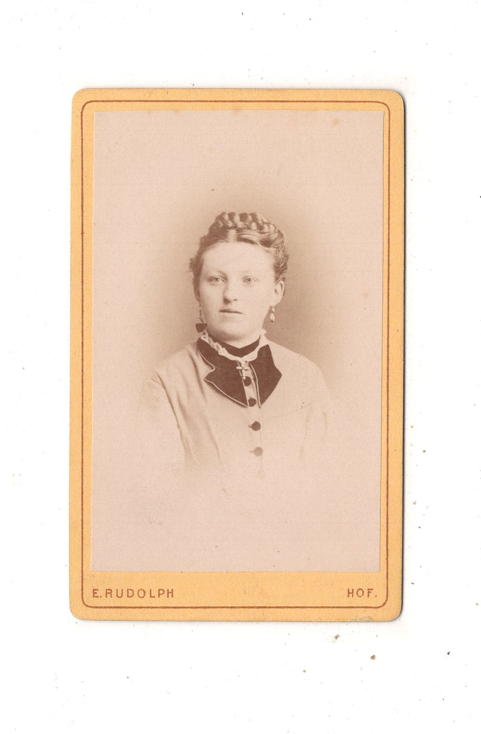 Fotografie Damenportrait - Hof 1870er