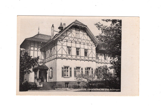 Ansichtskarte Bad Klosterlausnitz / Sanatorium der SVA Thüringen