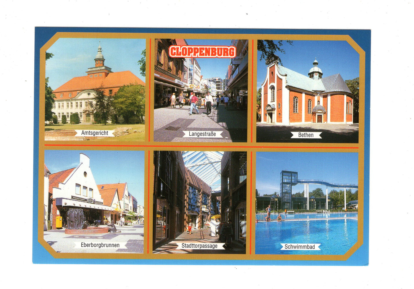 Ansichtskarte Cloppenburg / Niedersachsen / I1-63